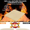 SafBbcue Square Cordierite Pizza Stone Ideal for Ooni Koda &