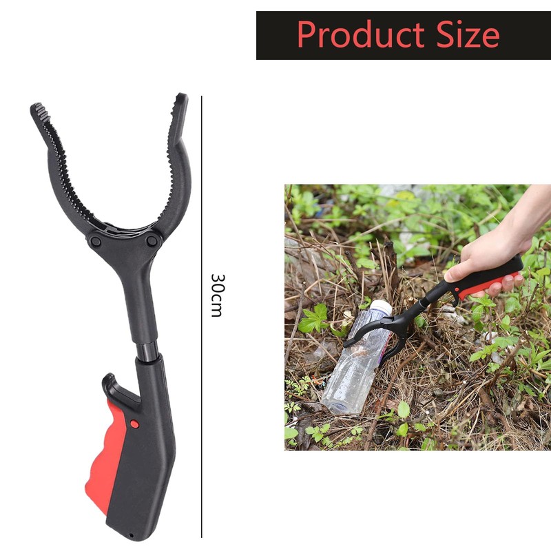 2 Pcs Litter Pickers, Pick Up Tool, Multifunctional Rubbish Picker