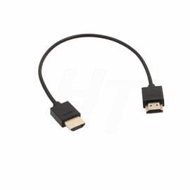 HangTon Thin Soft HDMI to HDMI 2.0 4K Cable for ZCAM E2 Sony FS5 Canon C700 Panasonic GH5 Blackmagic Camera Atomos Ninja V Portkeys Monitor 50 cm