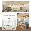 Osimir 3-Light Pendant Lighting, Brushed Gold Dining Room Chandelier Light