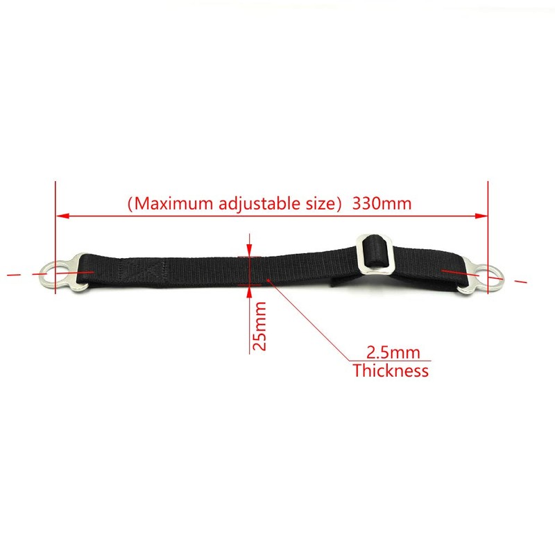 OTOM Rear Adjustable Rescue Strap Tugger Pull Strap Rope for
