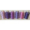 Marathon Embroidery Machine Threads 6 Pack in Purples