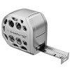 Crosstar 25FT Magnetic Self-Locking Stainless Steel Tape Measure, Double-Sided Scale,