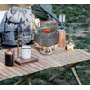 Famgee Outdoor Mini Portable Alcohol Stove Burner for Backpacking Hiking