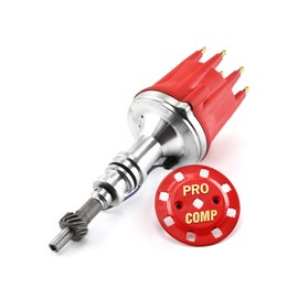 Speedmaster PCE376.1100.05 Compatible with Ford 289 302 Windsor 8000 Series Pro Billet Distributor [Red Screw-on]