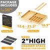 silverware organizer utensil drawer organizer kitchen drawer organizer SpaceAid Bamboo