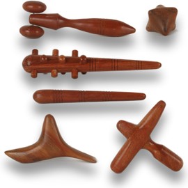 Wooden Massage Set 6 Pieces
