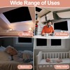 NVGVUP Magnetic Blackout Blinds Stick On 100X150CM, Blackout Material, Portable