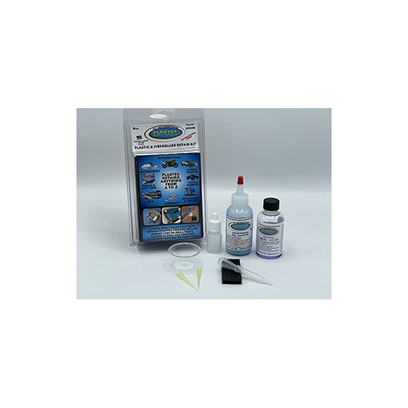 Plastex Plastic Repair Kit. Easily Glue, Repair or Remake Broken
