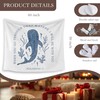 HUGANE Whale Shark Christian Tapestry, Isaiah 43:2 Bible Verse Tapestry