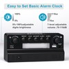 Pplee Alarm Clock for Bedroom 7 in Large Display Digital