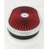 HRC 12" Super Flow Oval Air Cleaner Set With Washable