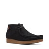 Clarks Men's Shacre Boot Ankle, Black Suede, 9