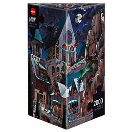 Heye 93993 Jigsaw Puzzle, Blue and Black