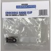 Customcard ltd® Crocodile Style Badge Clip for ID Badges &