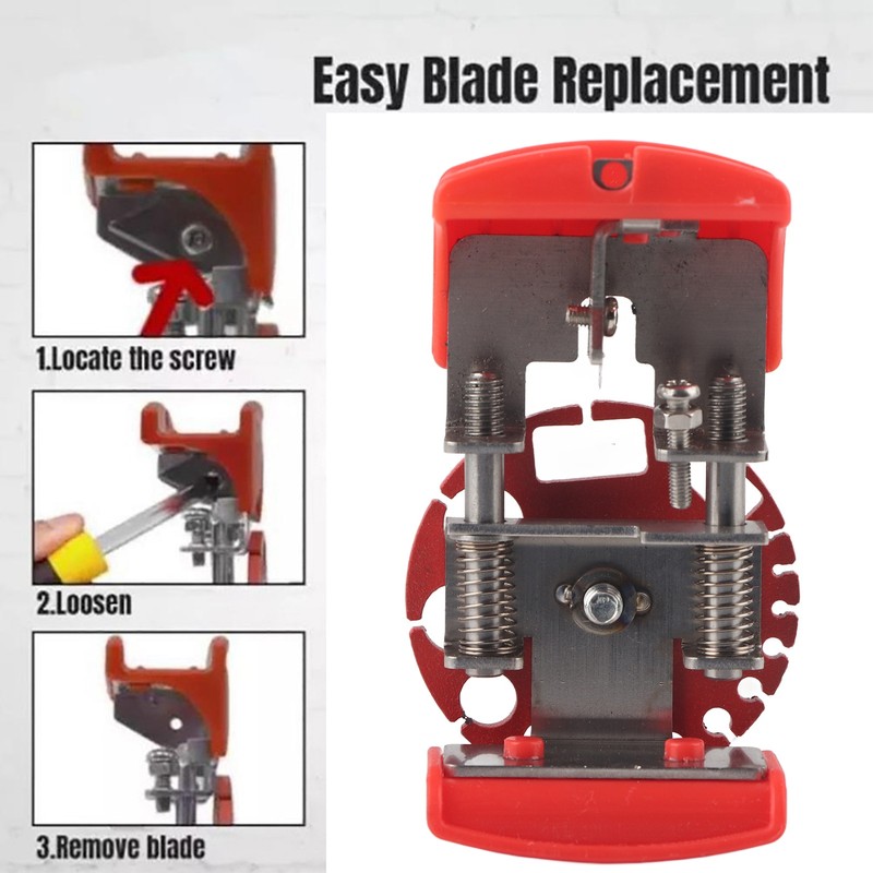 Wire Stripper 14 Holes 0‑24AWG Adjustable Depth Quick Stripping Portable