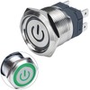 15Amp Latching Push Button Switch IP67 Waterproof 22mm 110V-120V On