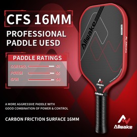 T700 Carbon Fiber Pickleball Paddles - USAPA Approved | 8.0oz Lightweight Design | Honeycomb Polymer Core for Control & Power | Textured Surface + Edge Guard | Indoor/Outdoor Use