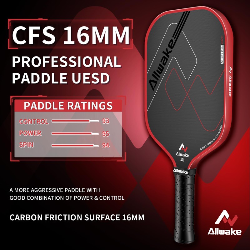 T700 Carbon Fiber Pickleball Paddles - USAPA Approved | 8.0oz