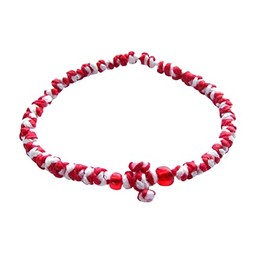 IconsGr Handmade Christian Orthodox Komboskoini Chotki Prayer Bracelet Red & White
