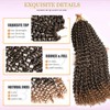 Passion Twist Hair Water Wave Crochet Hair for Black Women