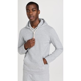REIGNING CHAMP Men's Midweight Terry Slim Hoodie, Heather Grey, S