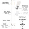 Carp On - 2 x WIDE GAPE READY RIGS Size