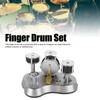 Finger Drum Set Portable Plastic Easy to Play Finger Touch