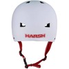 Harsh ABS Scooter Skateboard Helmet - Matt Black (Medium (55cm