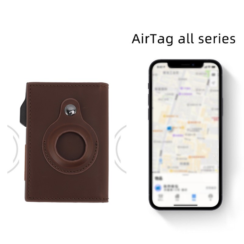ID Credit Card Holder With RFID Tracking Technology Cards Wallets