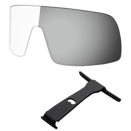 Predrox HD to Grey Photochromic Sutro S Replacement Lens and Wicket for Oakley Sunglasses OO9462