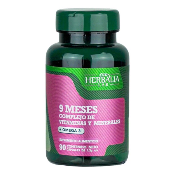 Multivitamínico 9 Meses para Embarazadas con Omega 3 - Ácido