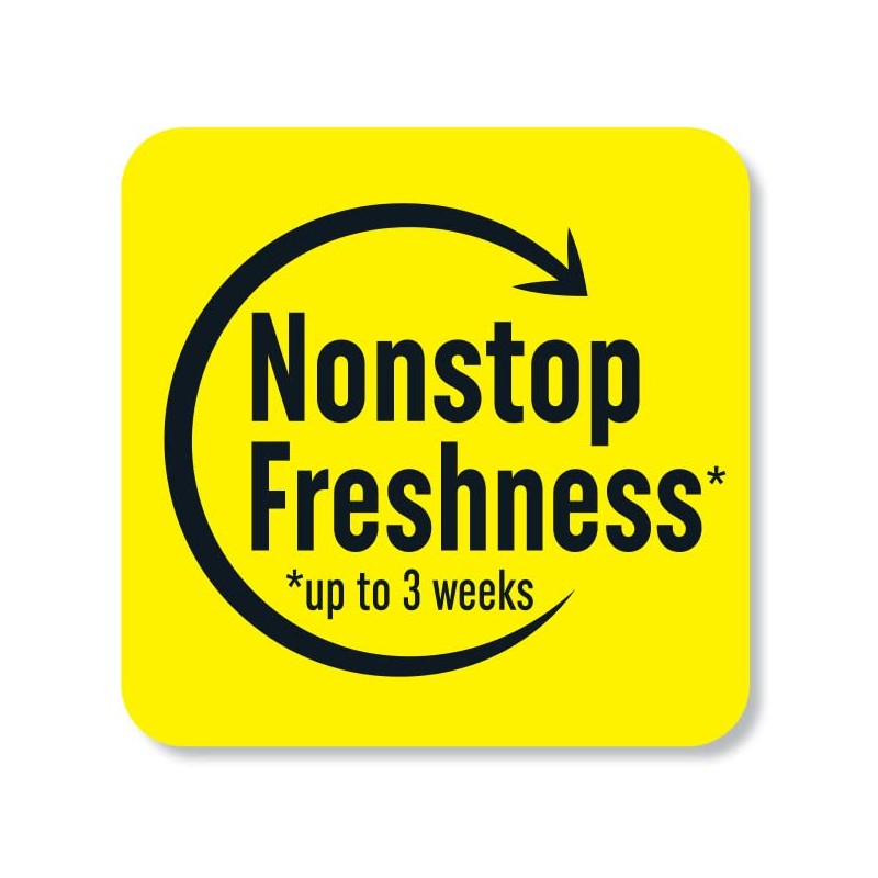 Renuzit Adjustable Solid Gel Air Freshener Cone, Sparkling Lemon, Nonstop