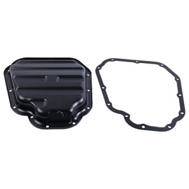 Lesurey Lower Engine Oil Pan W/Gasket 11110-JA01E 11110-JA01D Compatible with Nissan Altima CVT M/T L4 2.5L 3.5L 4CYL Engine 2008-2012