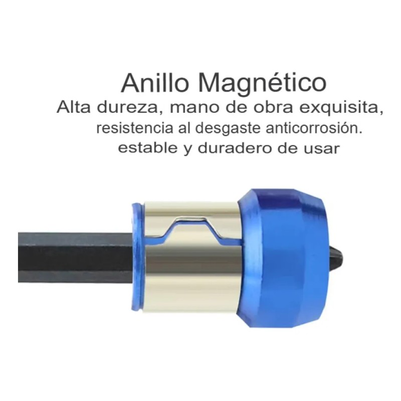 Destornillador De Anillo Magnético Broca 14 Pulgadas