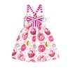 YOUNGER TREE Toddler Baby Girl Dress Summer Donut Dresses Sleeveless