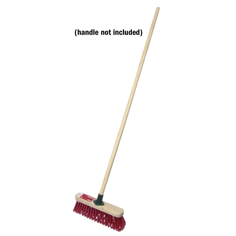 ProDec 12" Synthetic Fibre Sweeping Broom Head for Heavy Duty