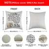Son Throw Pillow Cover from Dad Father Graduation Gift for