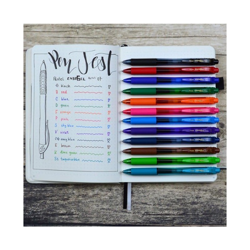 Pentel EnerGel X Rollerball - Sky Blue