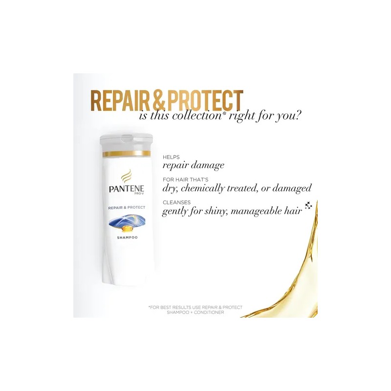 Champú Pantene Pro Repair Protect Onzas Líquidas