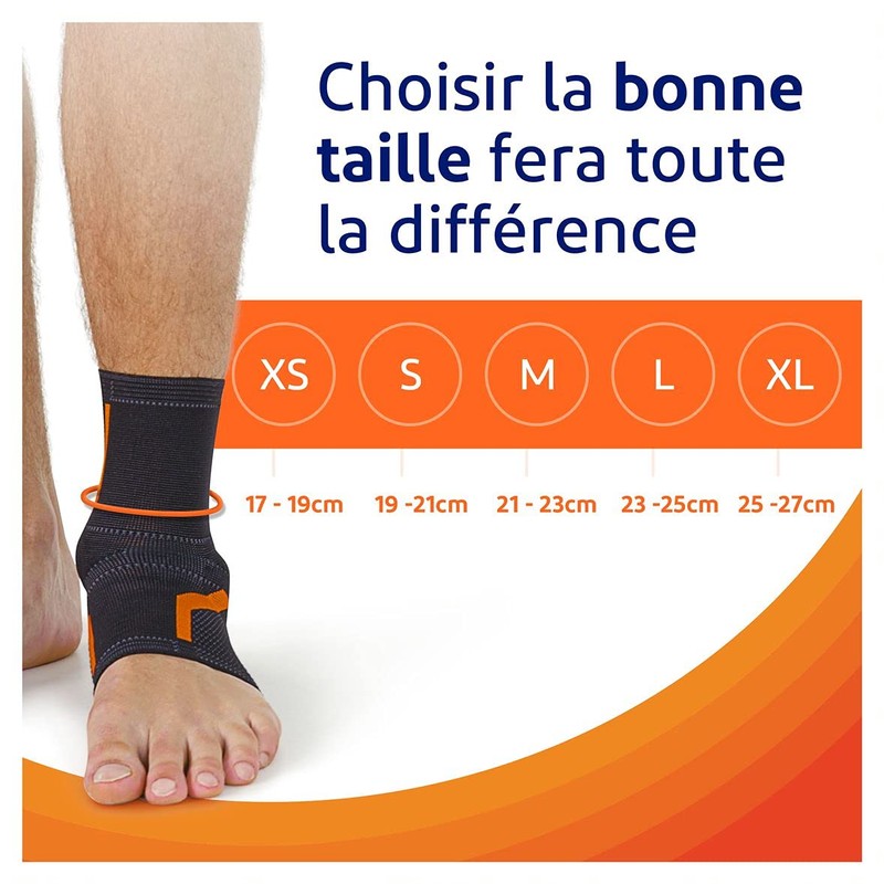 Voltactive Right Ankle Brace Large - Relieves Ankle Pain from