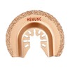 6pcs Universal Carbide Oscillating Saw Blades, HEMUNC Mixed Multitool Saw