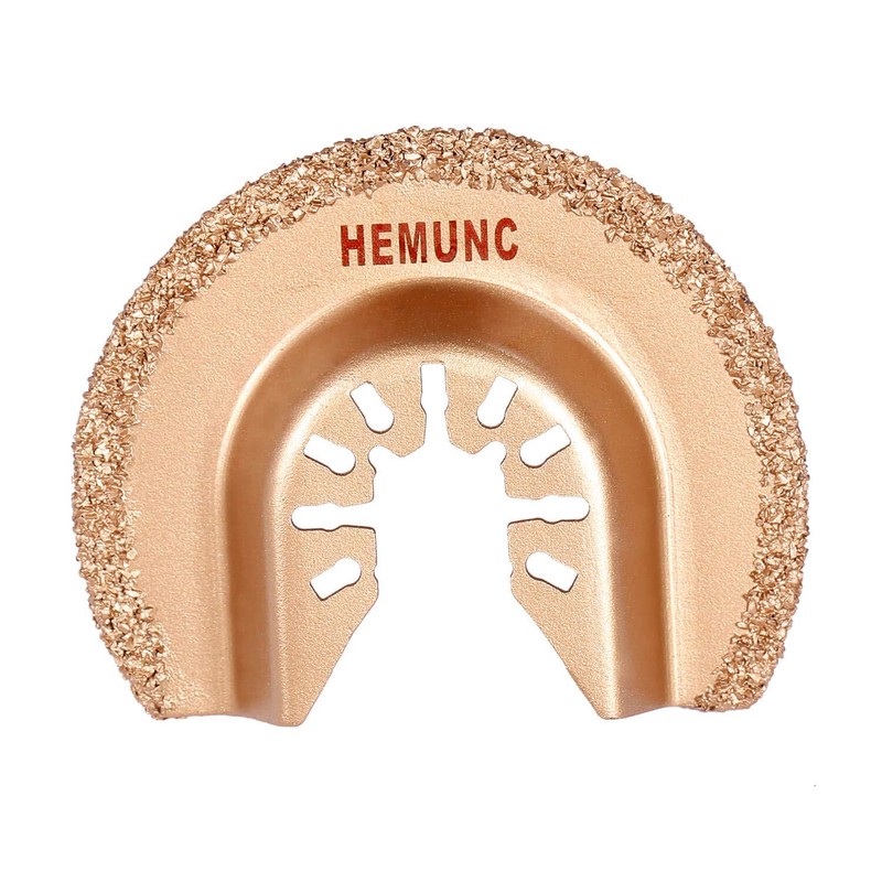 6pcs Universal Carbide Oscillating Saw Blades, HEMUNC Mixed Multitool Saw