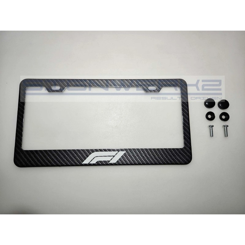 SIGNWERKZ Glowing F 1 Carbon Fiber Printed Stainless Steel license