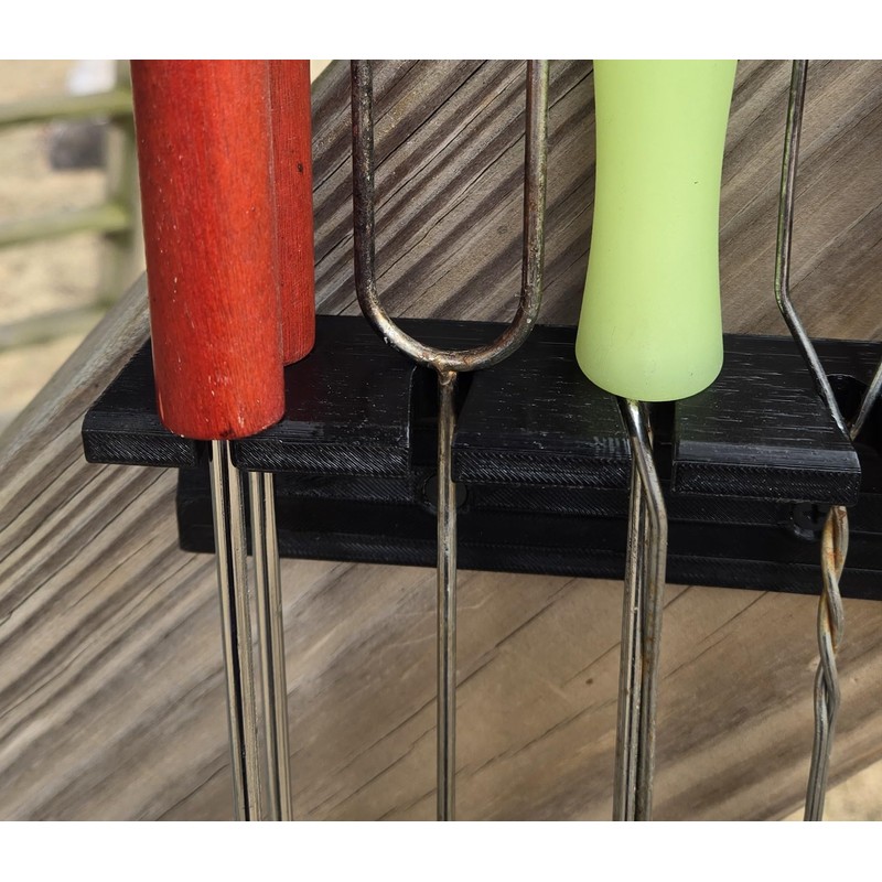 Black Marshmallow Hotdog Roasting stick holder