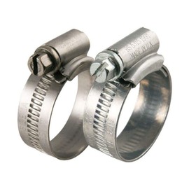 Genuine Jubilee Clip 2 40-55MM Hose Fuel Clamp Worm Drive Petrol Pipe Line - Double