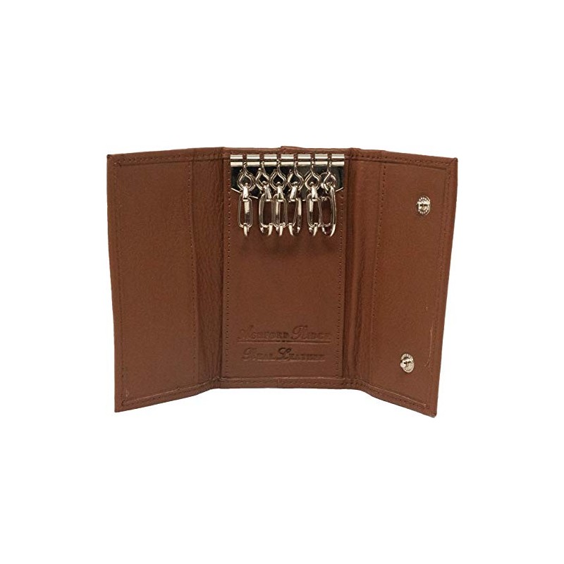 Ashford Ridge Real Leather Key Case Holder Card Wallet in