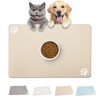 Pet Cat Dog Food Mat Placemat for Food and Water