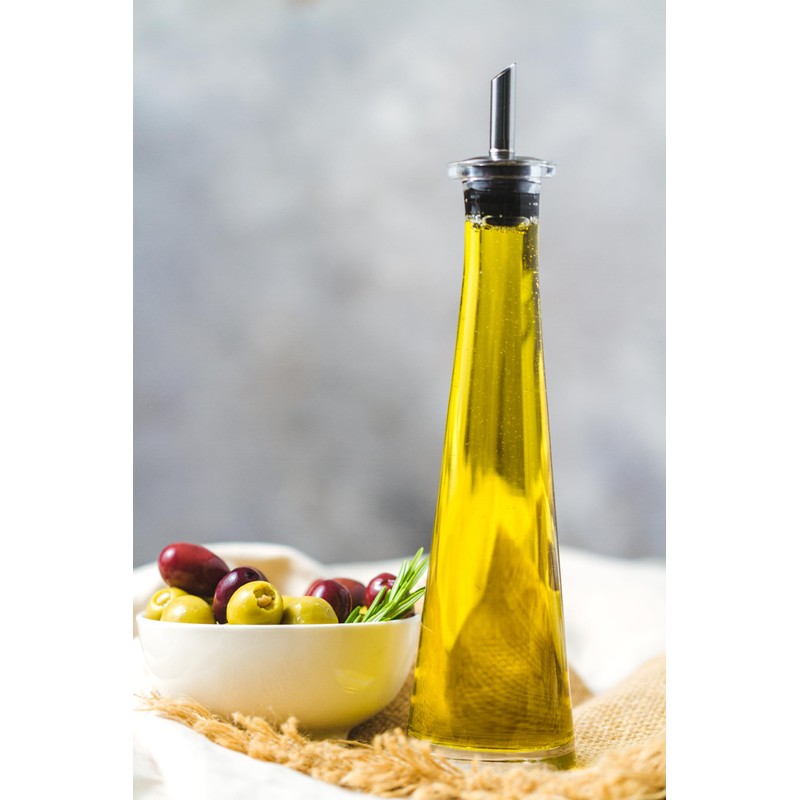 World Of Flavours Italian 200ml Pyramid Oil And Vinegar Bottle