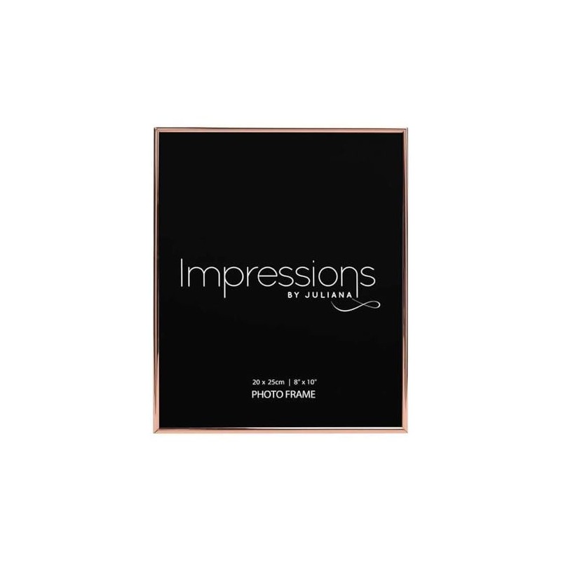 8" x 10" - Copper Plated Photo Frame Oblong Thin